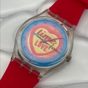 Swatch Watch  GK293  TIME FOR LOVE